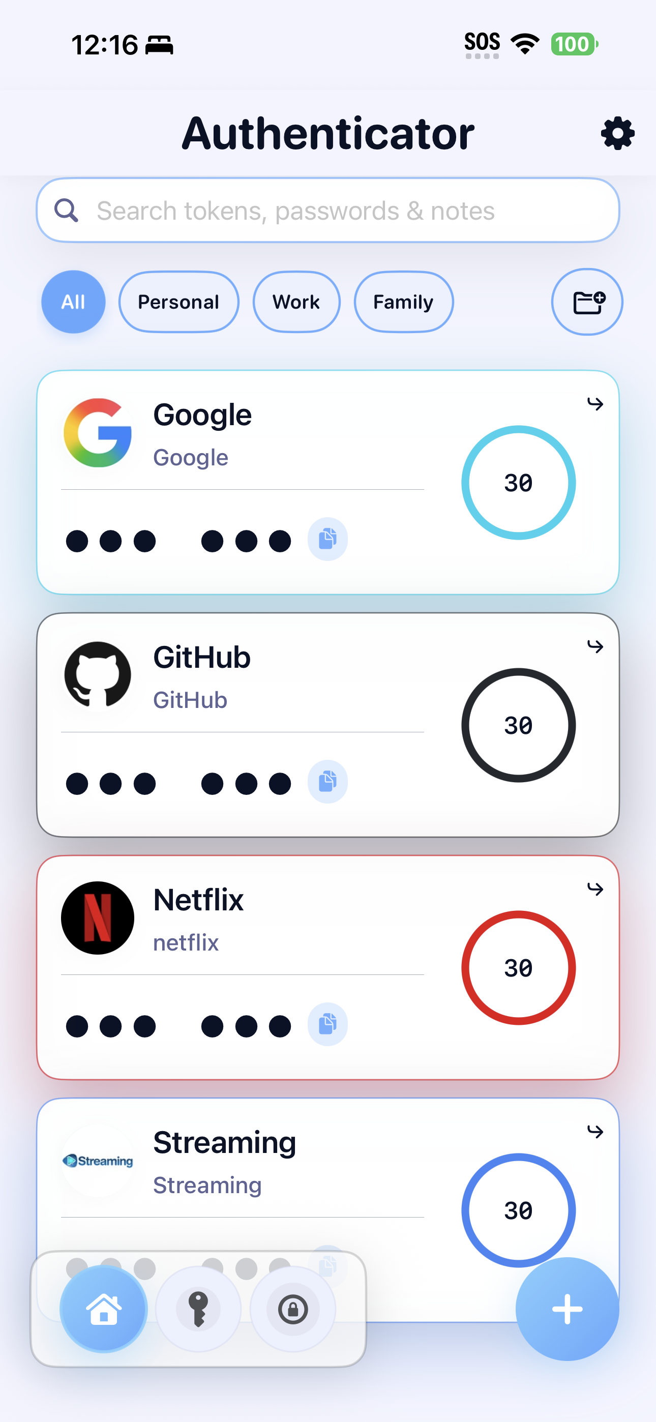 Onboarding screen